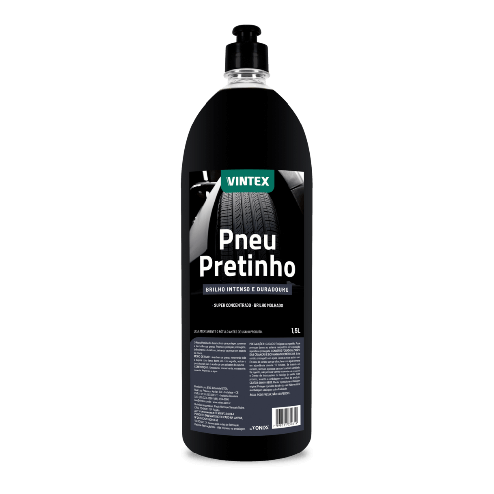 Pneu Pretinho Vintex 1,5L